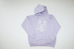 PEACE YOUTH HOODIE ORCHID