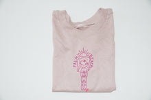 Load image into Gallery viewer, COCO PALM BEACH ADULT CROPPED TEE PINK
