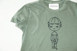 DUDE ADULT TEE MOSS