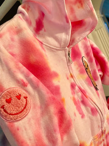 LOVE & PEACE YOUTH ZIP-UP HOODIES