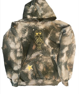 TEXAS ADULT HOODIE GOLD STAR