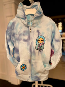 LOVE & PEACE YOUTH ZIP-UP HOODIES